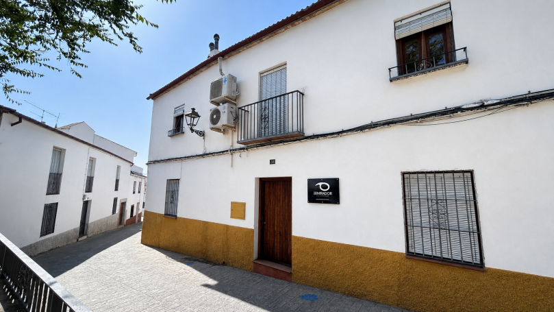 Fachada de la casa